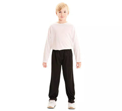 Black pants for children