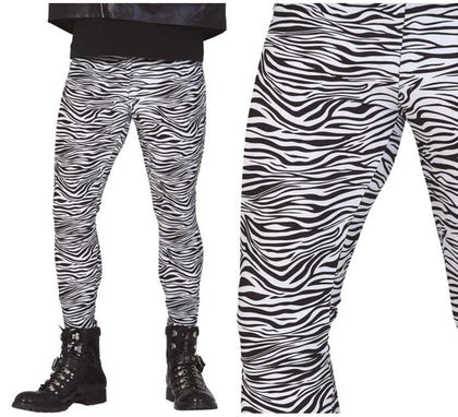 Pantalón Rock Estampado Cebra adulto