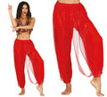 Pantalones Danza del Vientre Rojo