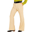 Pantalones Disco Años 70 beige para hombre