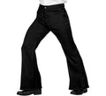 Pantalones Disco Años 70 negro para hombre