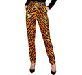 Pantalones Fiesta animal print dorado para mujer