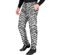 Pantalones Fiesta animal print plateado para hombre