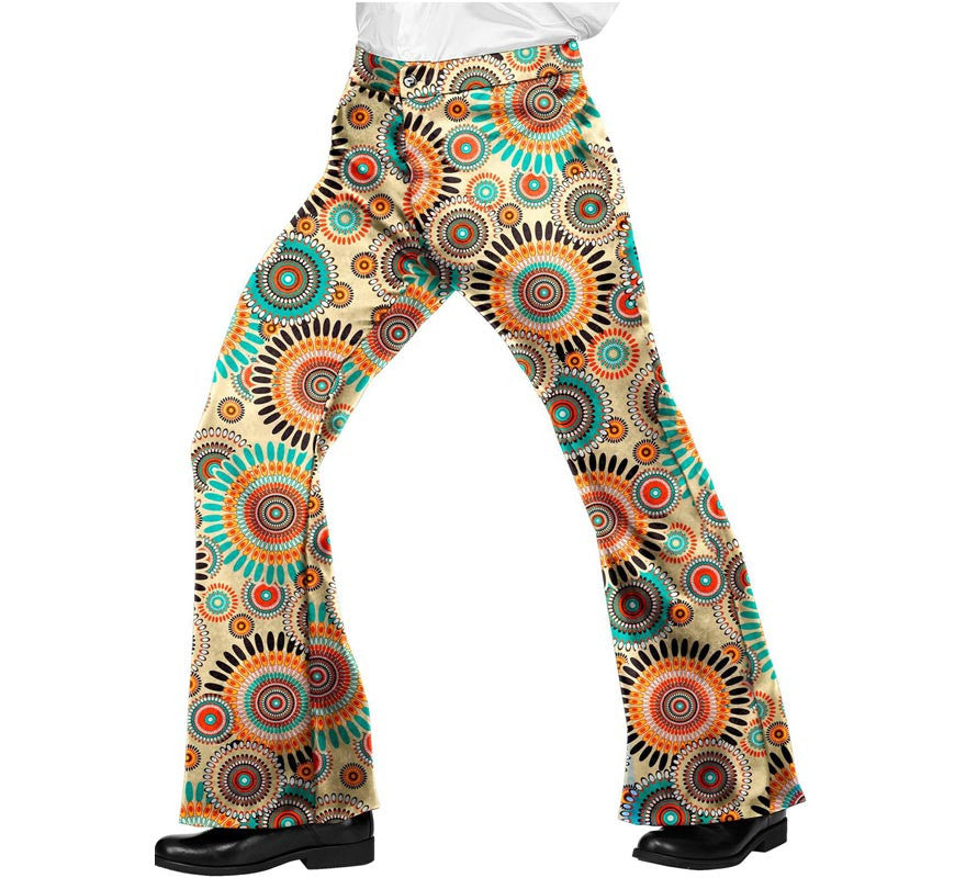 Translation missing: en.Pantalones Moda años 60 mandalas para hombre