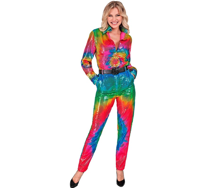 Translation missing: en.Pantalones multicolor neón para mujer