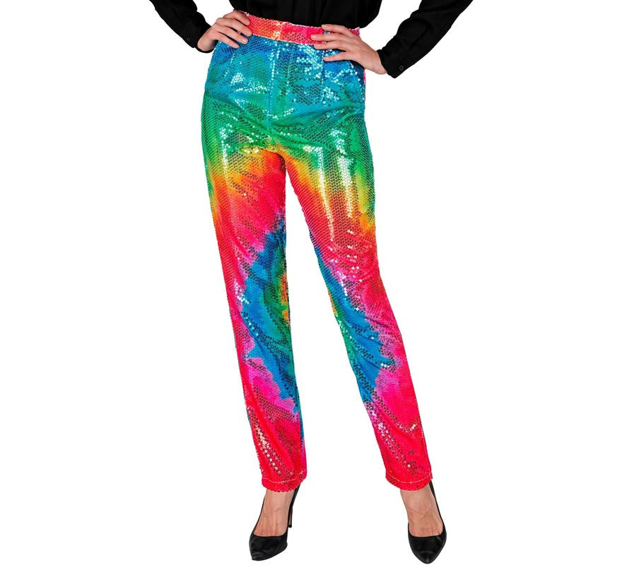 Translation missing: en.Pantalones multicolor neón para mujer