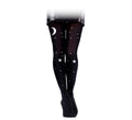 Panty negra de Bruja luna y estrellas adulto