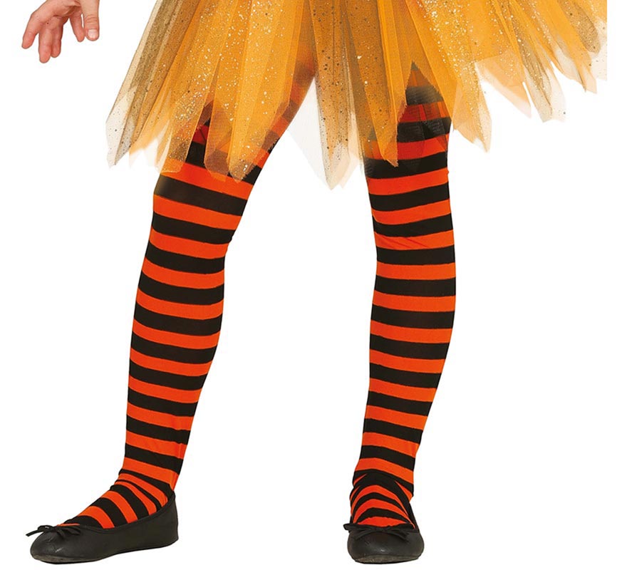 Translation missing: en.Pantys a Rayas en varios colores infantil de 7 a 12 años