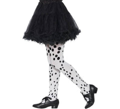 Dalmatian tights for girls