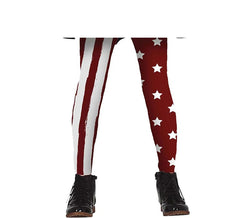 Patriotic clown tights for children