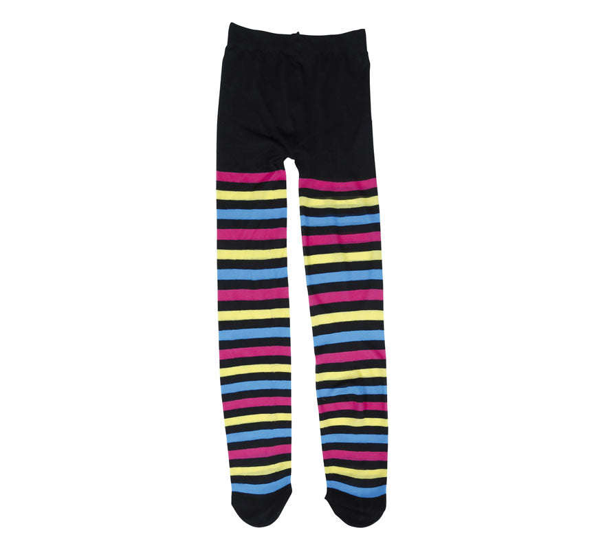 Pantys de Rayas Multicolores Infantiles