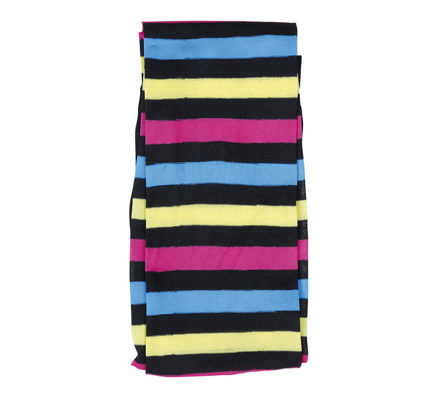 Pantys de Rayas Multicolores Infantiles