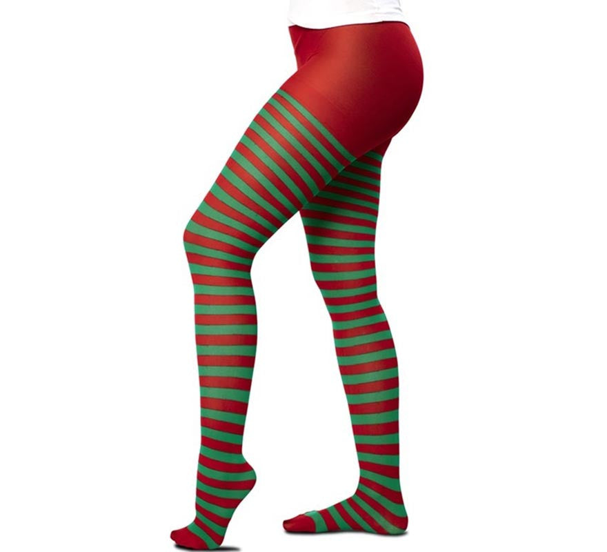 Pantys Elfo Rayas adulto