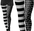 Pantys Góticos negros para mujer