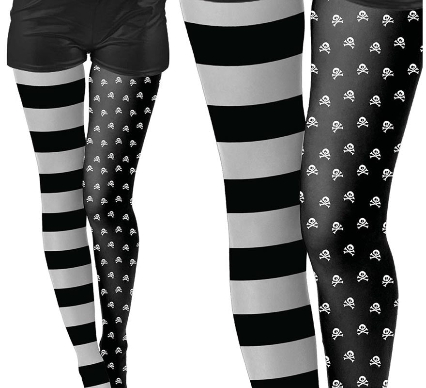 Translation missing: en.Pantys Góticos negros para mujer