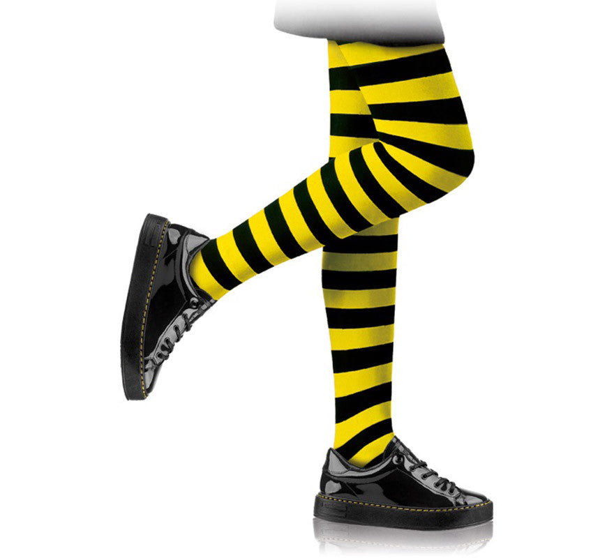 Pantys Infantiles Rayas Negras en varios colores