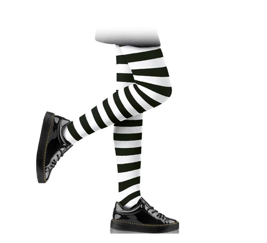 Pantys Infantiles Rayas Negras en varios colores