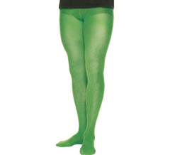 Green Plain Pantyhose