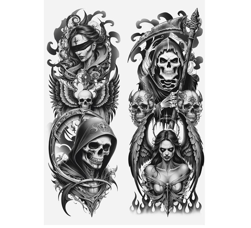 Translation missing: en.Pantys Muerte con efecto Tatuaje