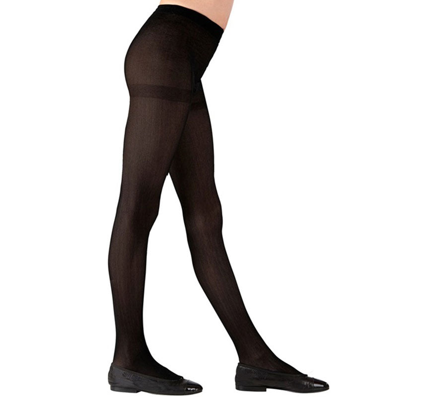 Pantys negros de 40 DEN para niña