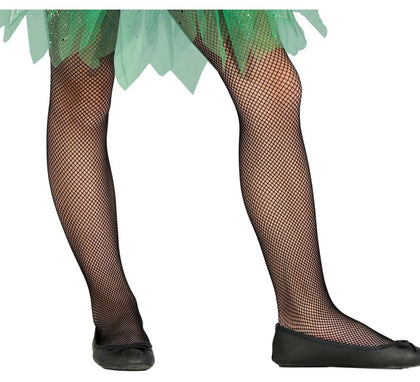 Pantys Negros de Malla Infantiles