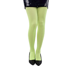 Neon yellow tights