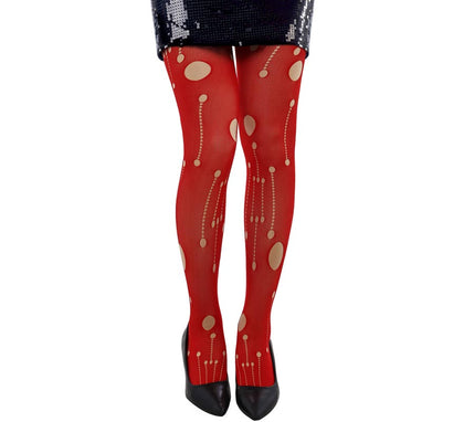 Pantys rojo con Agujeros