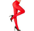 Pantys rojos de 40 DEN para mujer