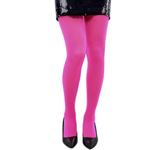 Neon pink tights