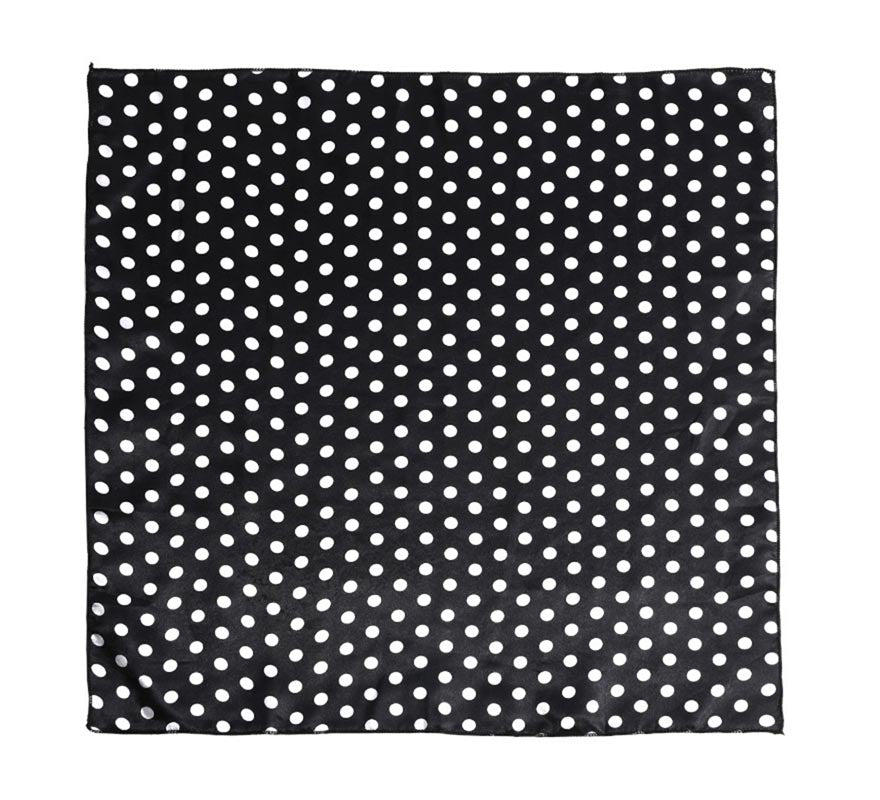 Pañuelo con lunares blancos de 50x50 cm en varios colores
