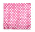 Pañuelo con lunares blancos de 50x50 cm en varios colores