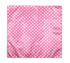 Scarf with White Dots in assorted colours