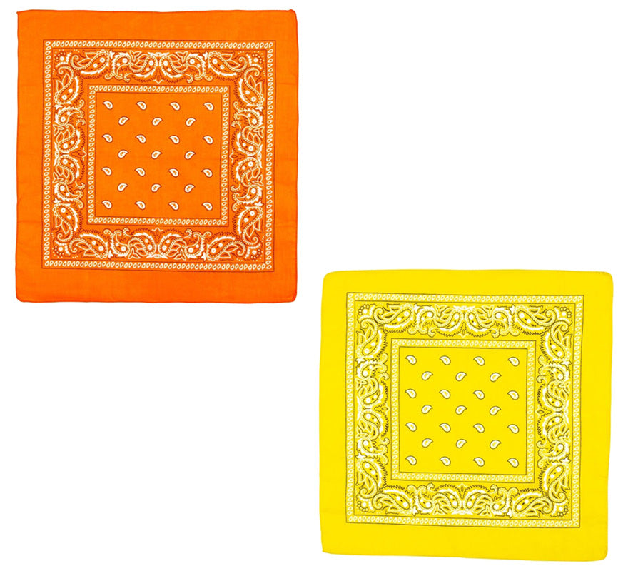 Pañuelo de Algodón de 55x55 cm en varios colores