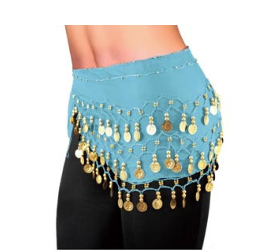 Pañuelo de Monedas en varios colores adulto