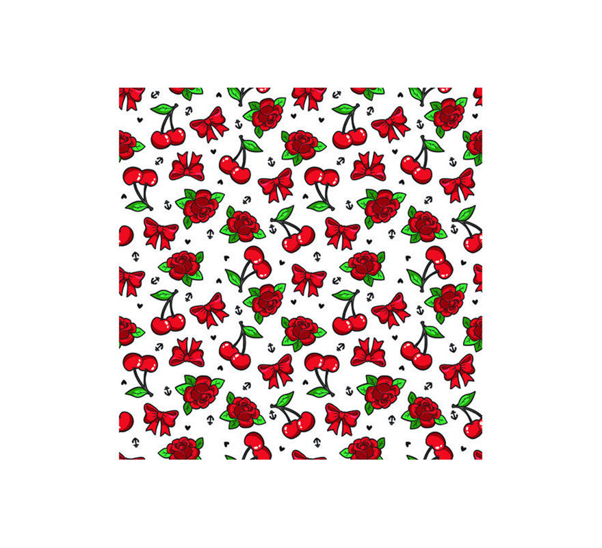 Translation missing: en.Pañuelo Foulard Cherry Vintage Doodle