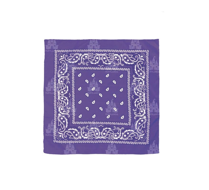 Pañuelo Paisley de 54x54 cm en varios colores