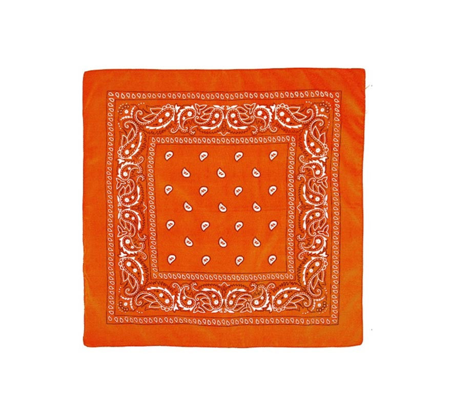 Pañuelo Paisley de 54x54 cm en varios colores