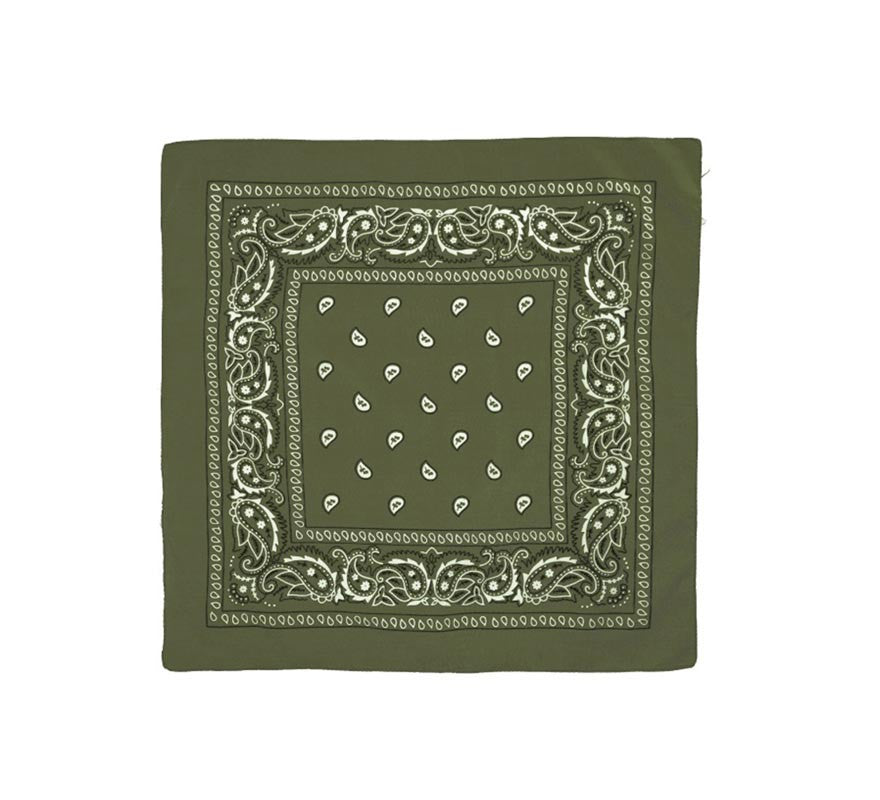 Pañuelo Paisley de 54x54 cm en varios colores