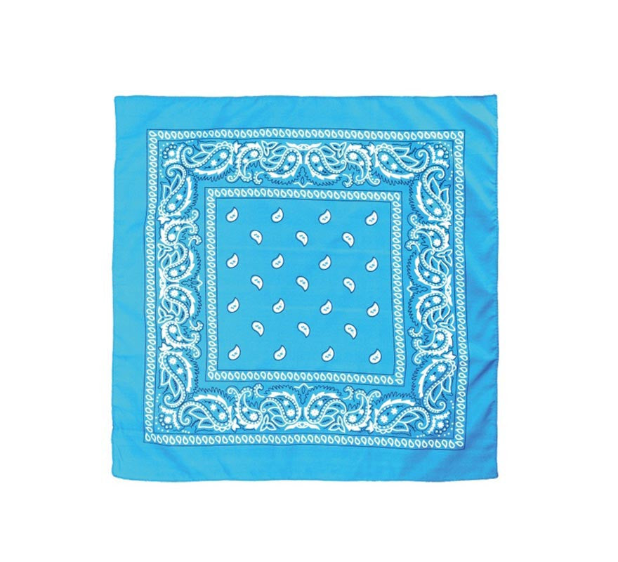 Pañuelo Paisley de 54x54 cm en varios colores
