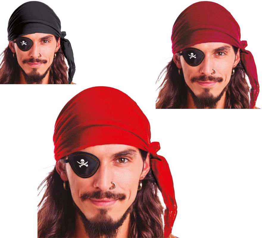Pañuelo Pirata de Terciopelo en varios colores