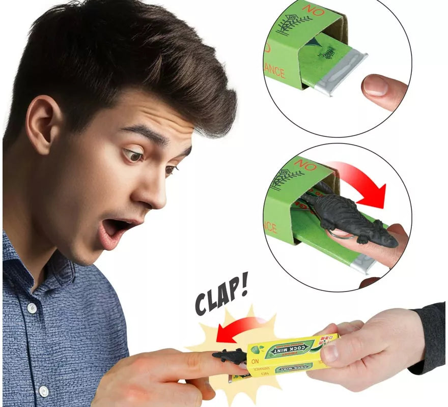 Paquete de Chicles con Pinza de Broma