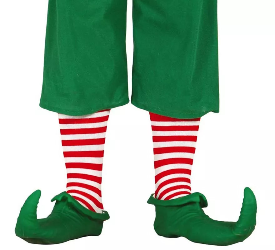 Par de calcetines de Elfo, Payaso, de Pipi Calzaslargas y de Duende