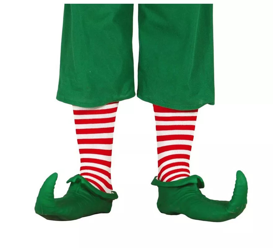 Par de calcetines de Elfo, Payaso, de Pipi Calzaslargas y de Duende