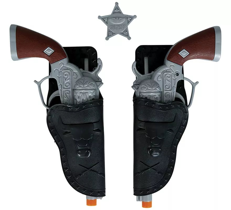 Translation missing: en.Par de Cartucheras con 2 Pistola de 24 cm