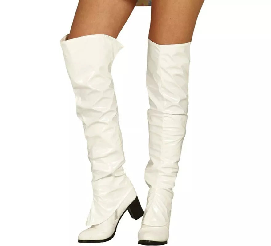 Par de Cubrebotas blancas