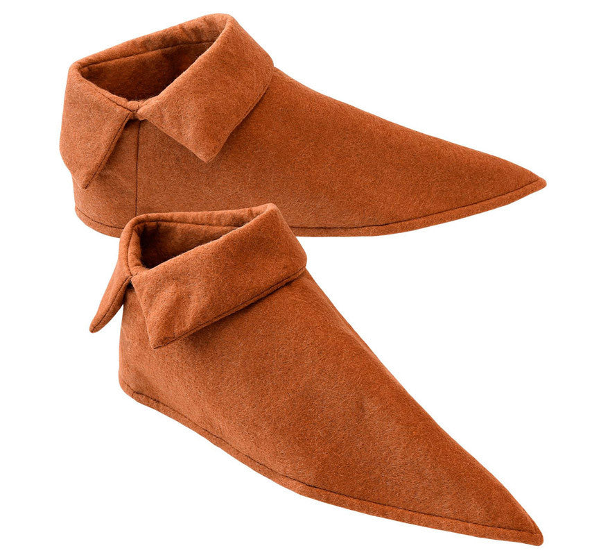 Par de Cubrebotas Medieval Puntiagudas Adultos 37 cm