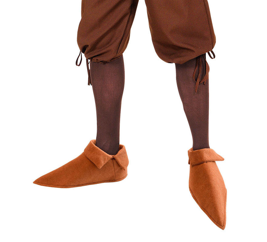 Par de Cubrebotas Medieval Puntiagudas Adultos 37 cm