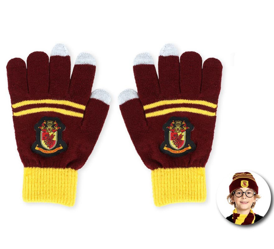 Par de Guantes Colegial aprendiz de mago Infantil