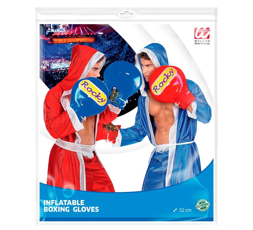 Par de Guantes de Boxeo hinchables de 32 cm colores surtidos