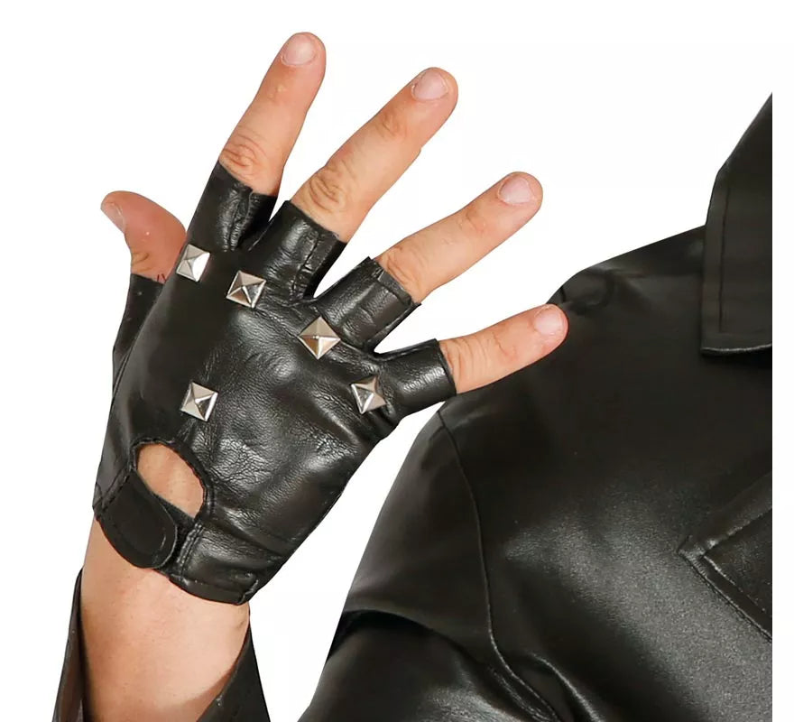 Par de guantes Sado o Punk y Motero
